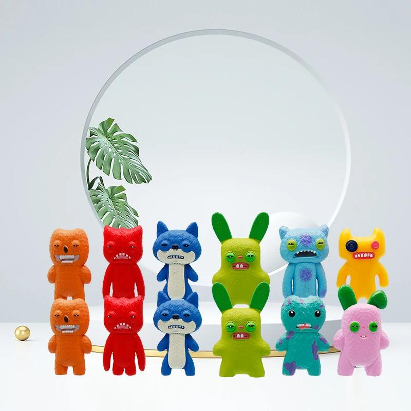 Fuggler Box Model Doll Funny Ugly Monster Figure Statue 6cm Ornaments Dolls Birthday Gifts
