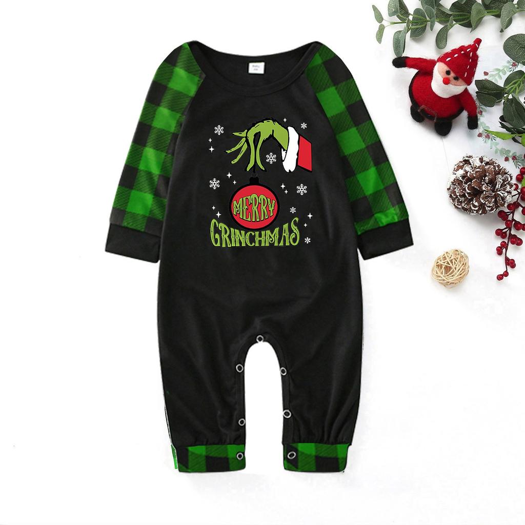 Passende Familiensets mit Weihnachtsmotiven, Langarmshirts und Hosen