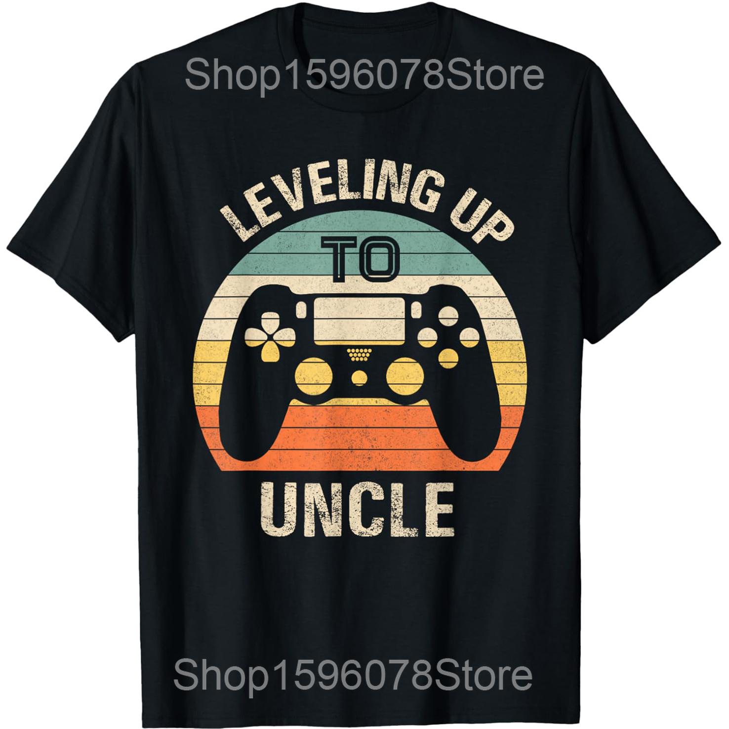Funny Uncle Godfather Legend Best Godfather T Shirts Men Cotton Humor Streetwear Tee Shirt Short Sleeve Unisex Loose Clothing S