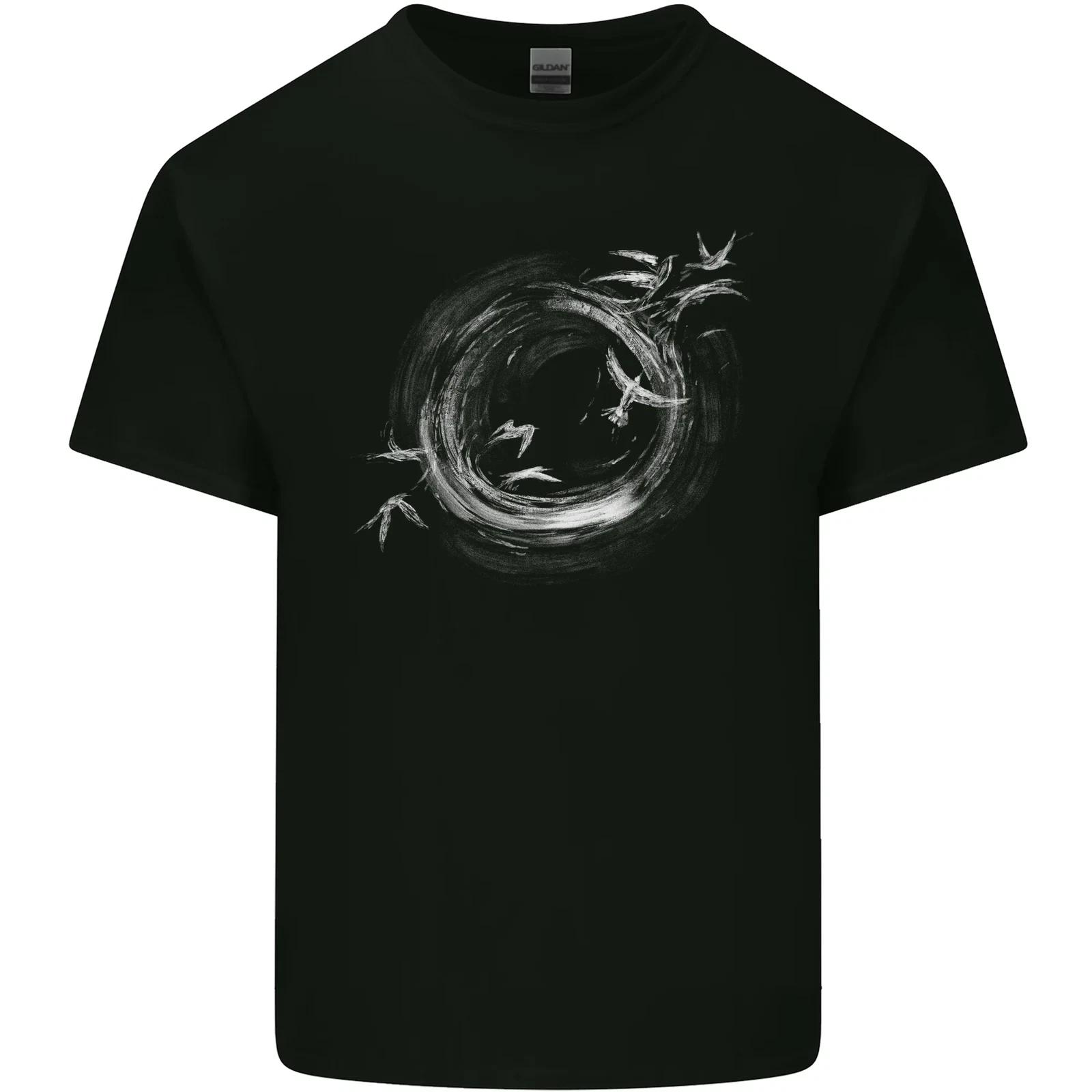A Ring of Birds Birdwatching Birdwatcher Birding Kids T-Shirt Childrens 4XL