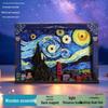 Van Gogh's Starry Night 3D Mini Magnet Kit: DIY Handmade Building Blocks Gift
