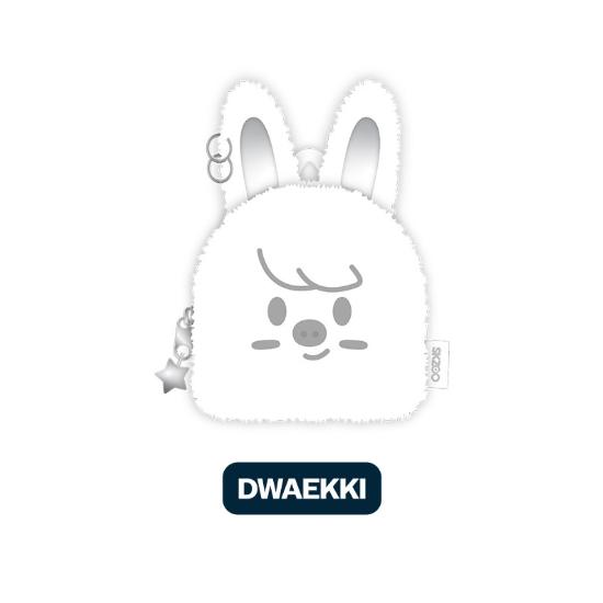 Pre-order Stray Kids World Tour dominATE: celebrATE SKZOO Original Backpack Silver ver.