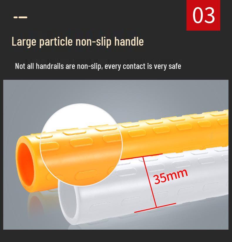 Foldable Bathroom Safety Handrail: Age-Friendly Toilet Grab Bar