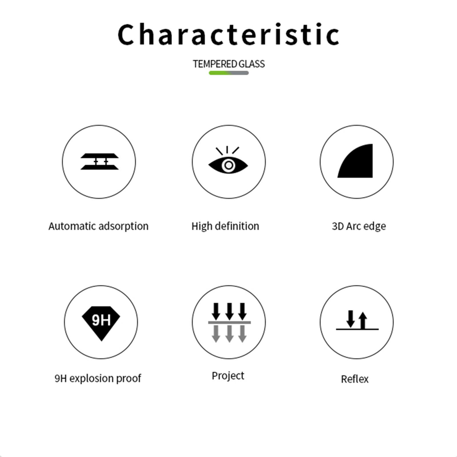 

PINWUYO JK 3D Tempered Glass Film Series-2 for Huawei Pura 70 Screen Protector AGC Glass Full Glue Film As Shown A