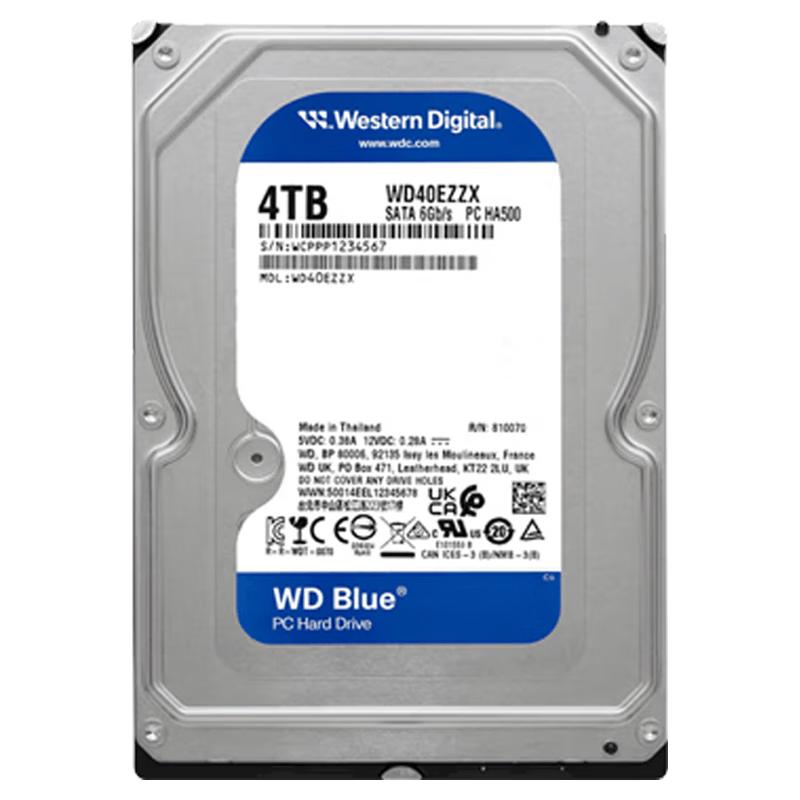 Western Digital WD Blue 4TB 3.5-inch Desktop HDD