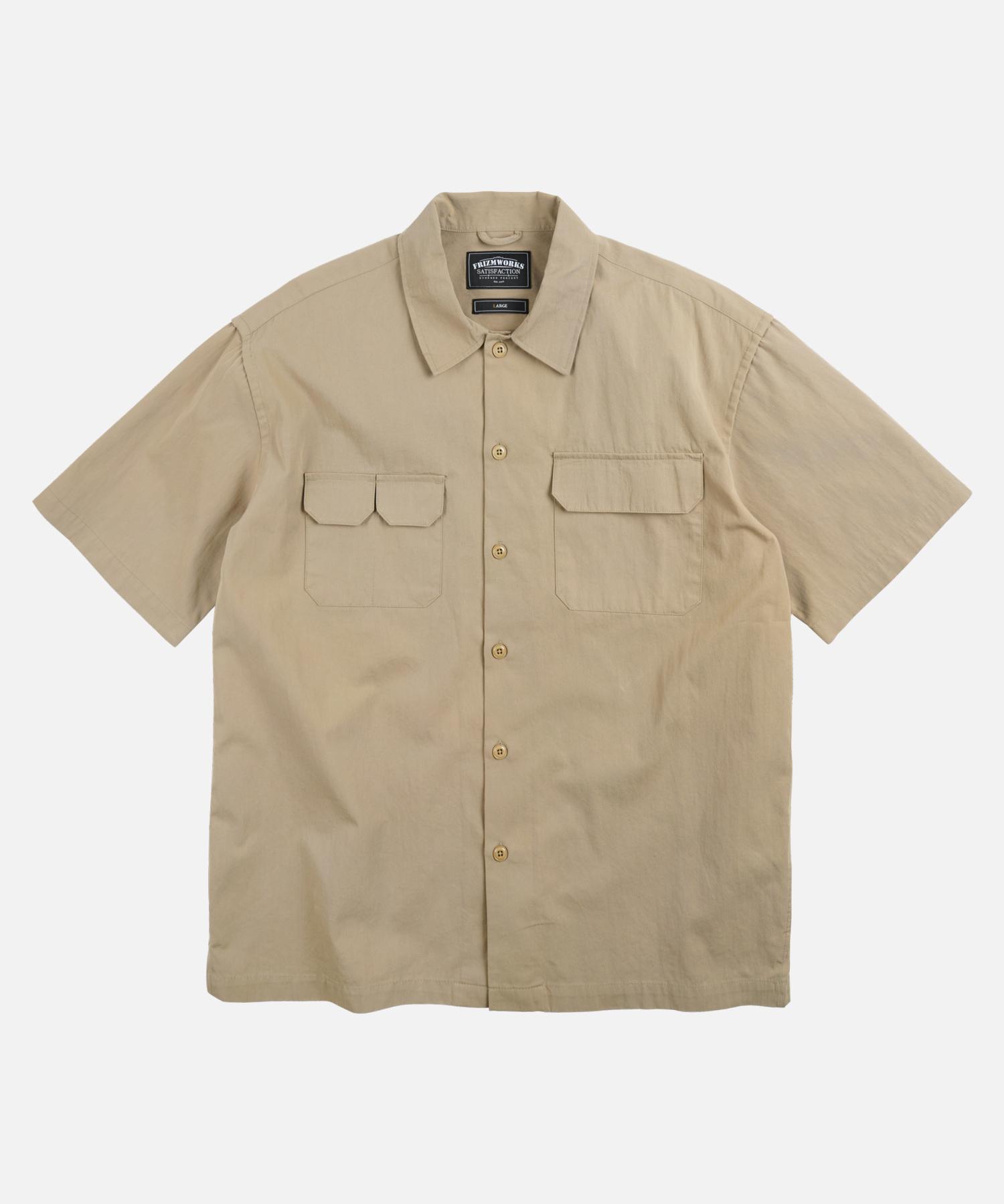 Рабочая куртка Prism Works Half Work Shirt Jacket _ Бежевый Beige/M
