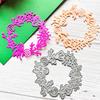 Metal Die Cuts Wreath Cutting Dies Stencils DIY Cutting Template for Scrapbooking Album Paper Card Embossing Crafts