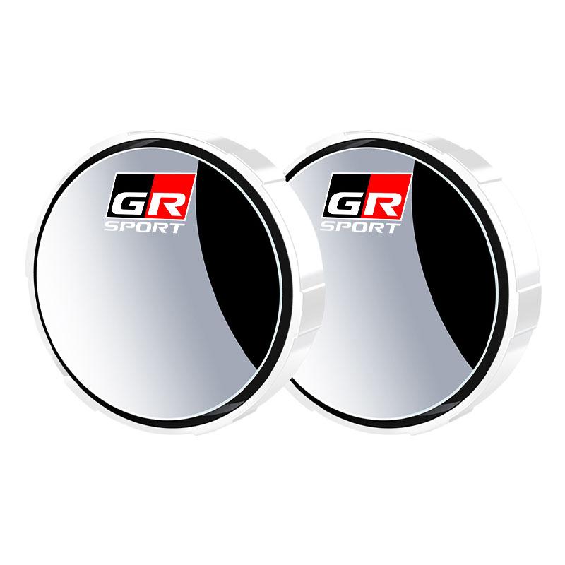 360 Degree Adjustable Blind Spot Mirror Car Auxiliary Rearview Convex Mirror Wide Angle Mirrors for Toyota Gazoo Racing Corolla TRD Yaris Auris Rav4