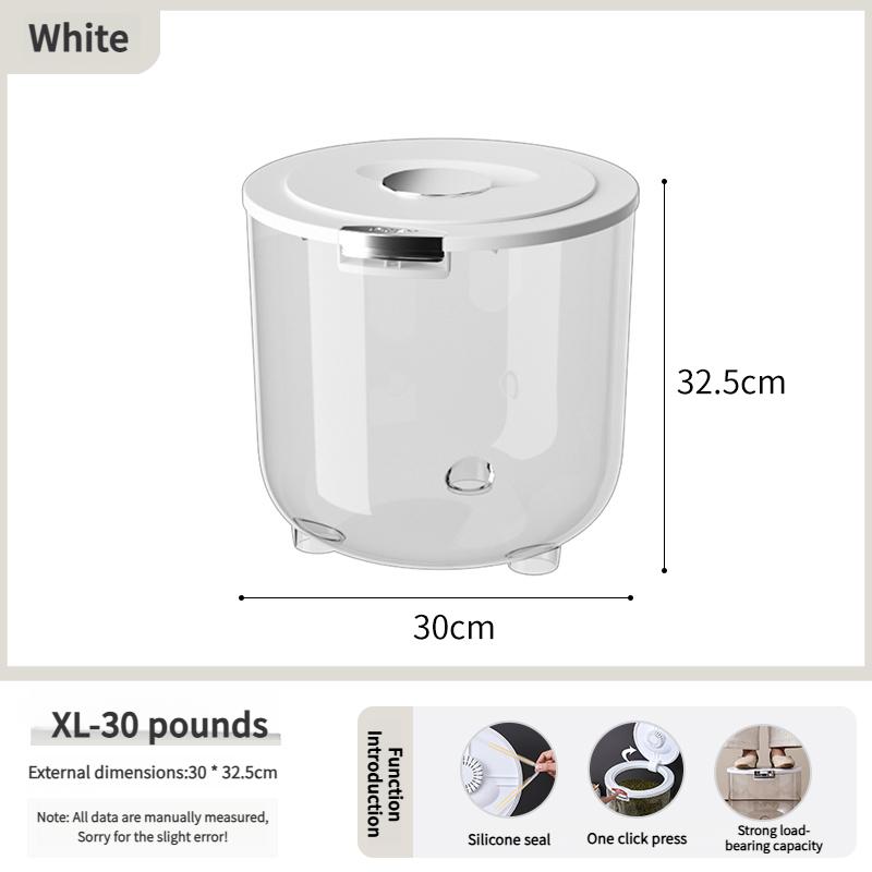 Versiegelter Haushalts-Reisbehälter, Insekten- und feuchtigkeitsdichte Küchen-Mehl-, Getreide-, Reis-Aufbewahrungsbox, Vorratsbehälter, 5kg/10kg/15kg