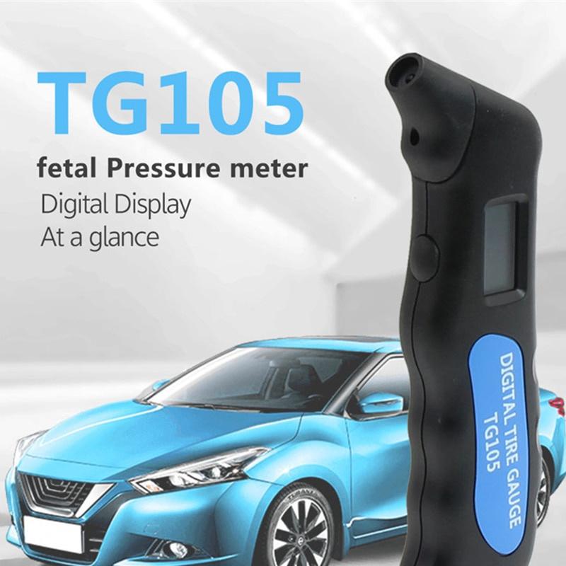 Digital Car Tire Tyre Air Pressure Gauge Meter LCD Display Manometer Barometers Tester for Car Truck Motorcycle Bike Car-styling