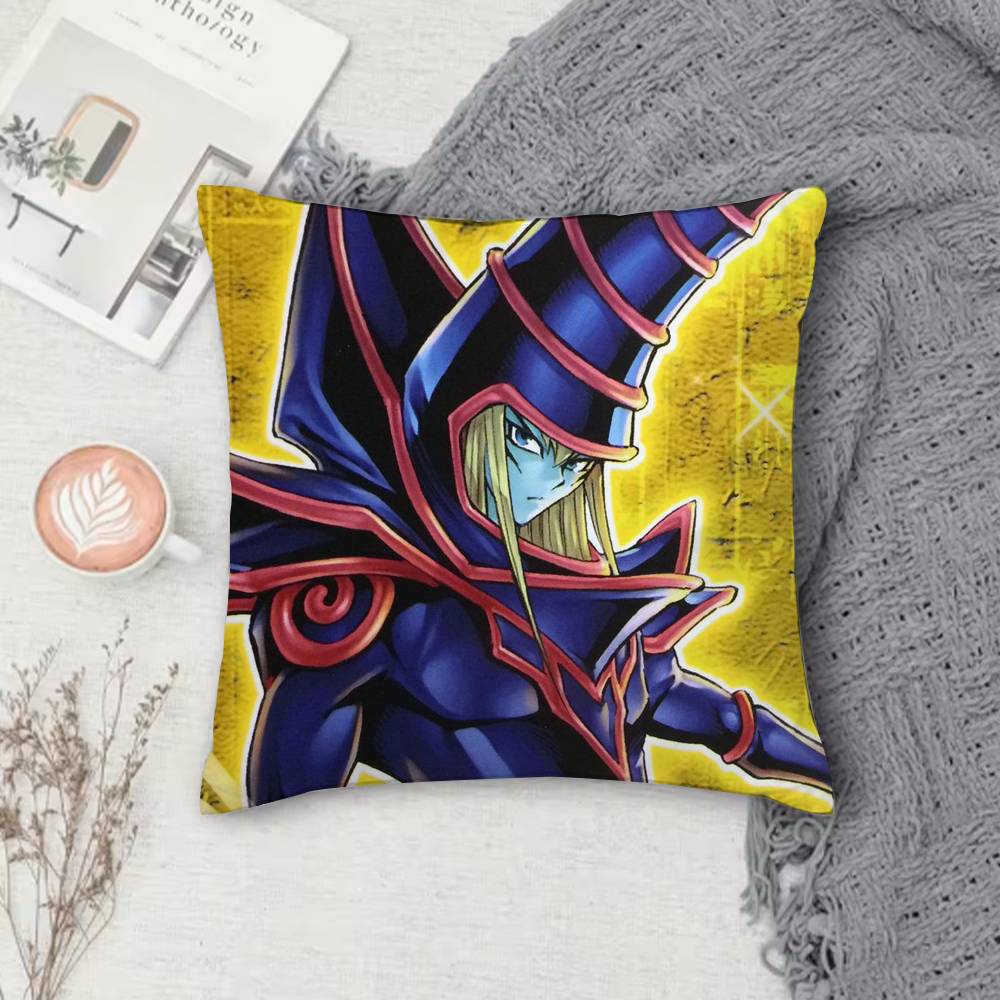 

YuGiOh Doublesided Printed Square Decorative Cushion Cover for Sofa Living Room Home Decor 30x30 cm
