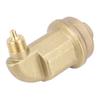 Air Release Valve DN15 BSP 12in 110 Celsius  High Temperature Resistant Brass Air Bleeder Release Valve