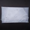 Seethrough Sheer Bridal Veils with Rhinestones Decors for Outdoor and Indoor Event Bride Shawl Wrap for Wedding Dresses