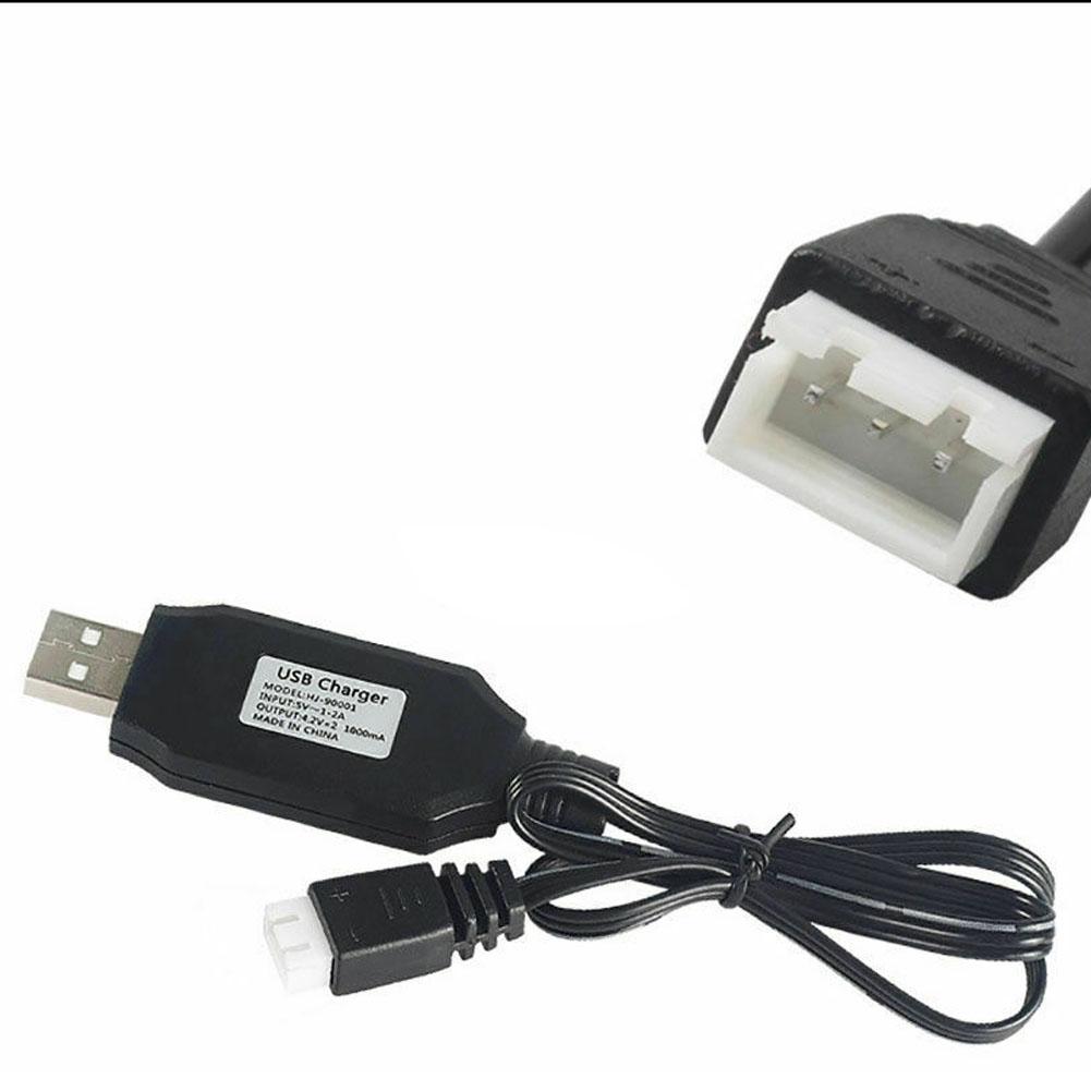 7.4V Lipo Battery USB 5V Balance Charging Cable for 9300-9304 1/18 RC Model Car