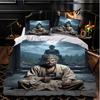 Black Myth Wukong Series Bedding Three-Piece Home Textile 3D Digital Printing