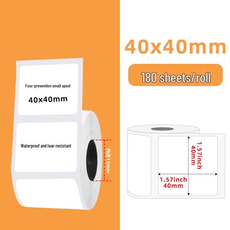 Yacole Tear-Resistant Thermal Barcode Label Paper for Phomemo M110/M220