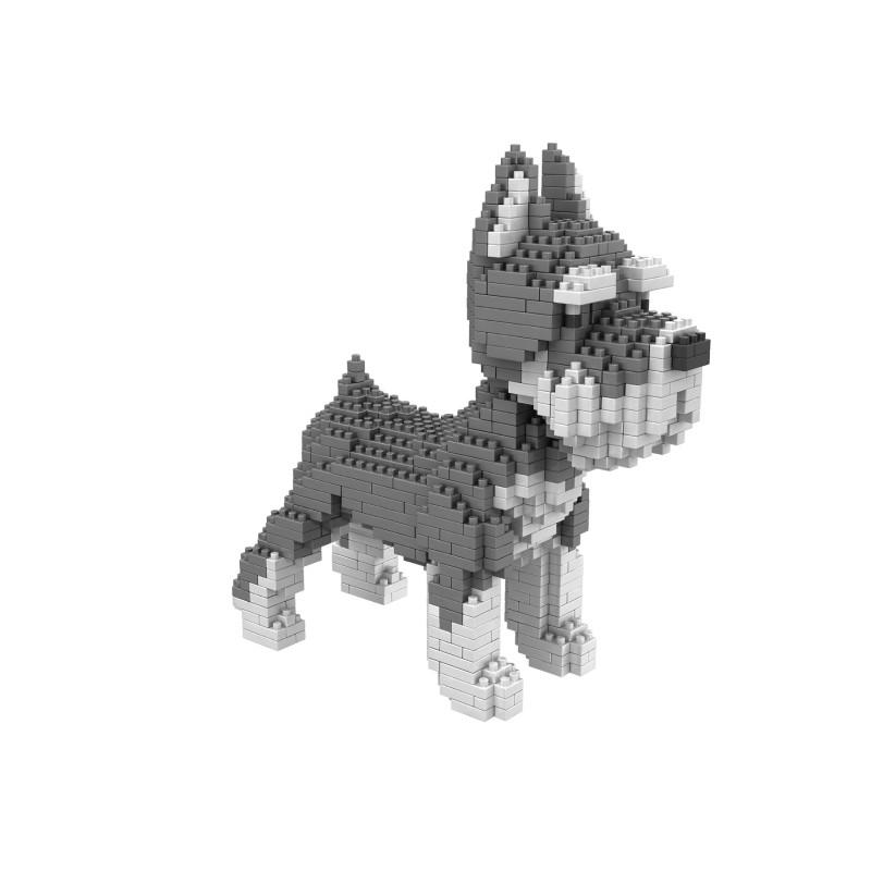 Poodle Poodle Or Dog Figure To Assemble With Nanoblocks Pieces Toys Children