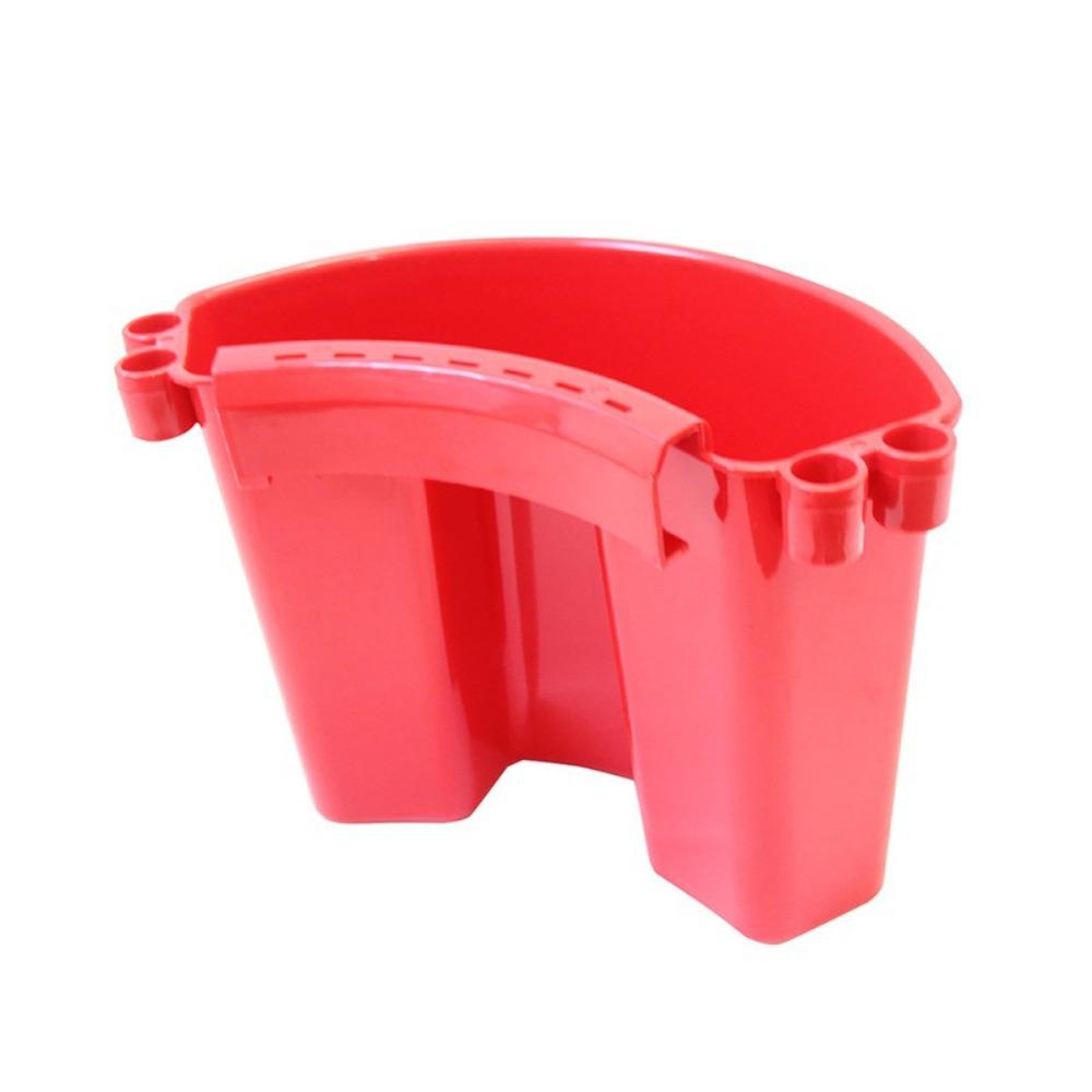 

Portable Multi-functional Car Wash Bucket Universal Durable Car Detailing Tools Car Storage Kit Vehicle Cleaning червоний