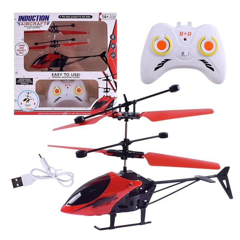 Interesting Control Remote Helicopter Feel Suspended Glow Children Toy Holiday