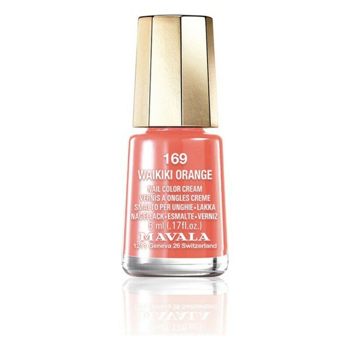 

Nail Color Крем-лак для ногтей Mavala 169-waikiki оранжевый (5мл)