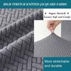 High Arm Chair Cover Elastic Dining Chair Covers Jacquard Office Seat Case Hotel Party Wedding Chairs Decor Furniture Protector