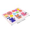 Shape Sorter Montessori Busy Board Toys Wooden Montessori Unlock Game  Kindergarten Kids