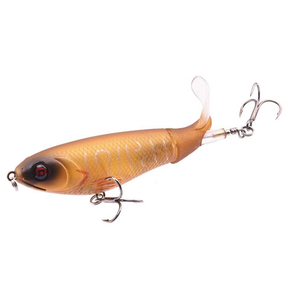 Fishing For Bass, Bass Whopper Plopping Bass With Floating Rotating Tail For Bass Trout, Bass Topwater For Saltwater