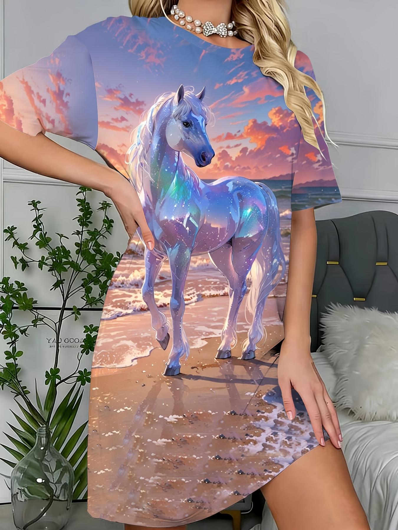 

Elegant And Beautiful Ladies Selected Dresss. Featuring a Graceful Sunset Beach Design with Colorful Pony Prints. Perfect for Fashion Enthusiasts. Th 6XL дубильная кора