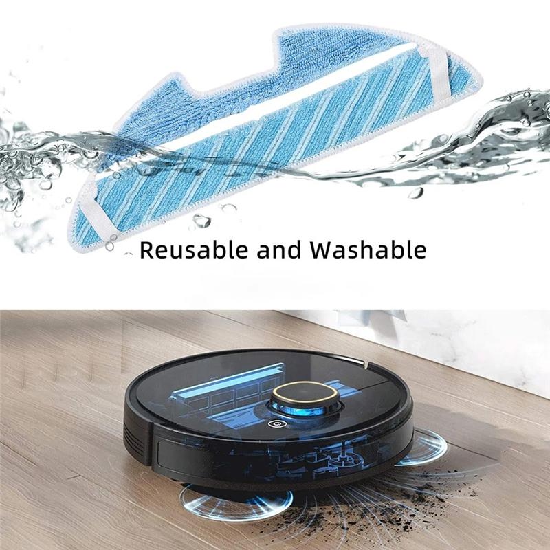 

A78E-Robot Vacuum Cleaner Accessories Mop Cloth Rag Accessories For Greater Durability