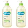Derma B Fresh Scalp Clear Shampoo Bergamot Green Scent 2 Pcs 1L
