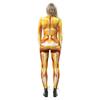 Body Skin Pattern 3D Printed Cosplay Costume Sexy Jumpsuit Bodysuit Adult Carnival Party Clothing S-XL Monos Mujer