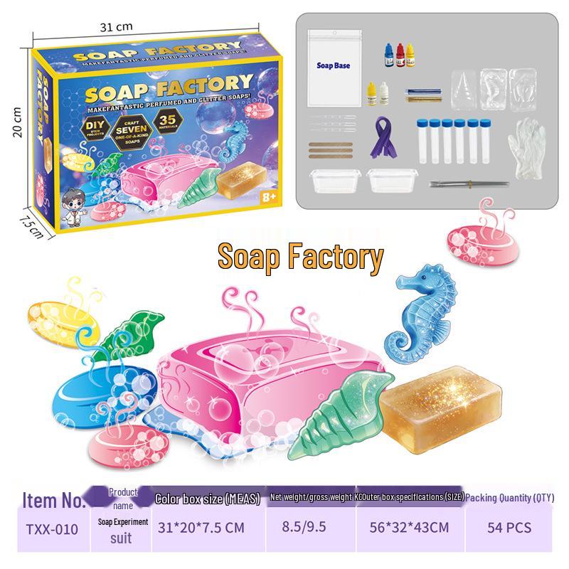 Handmade Children s Educational DIY Soap Experiment Kit
