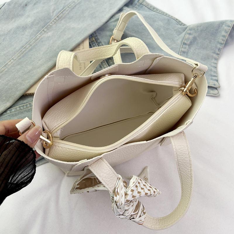 Portable Bucket Bag, High-end Feel Bag Commuter Single-shoulder Crossbody Bag