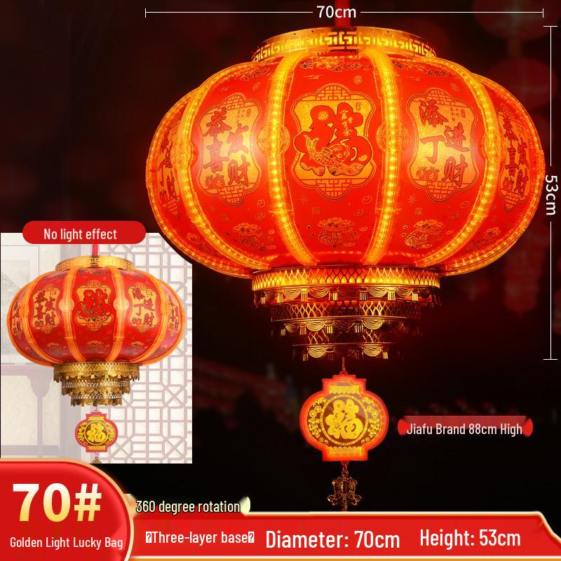 2024 New Year Joyous Red Lanterns for Weddings and Festivals