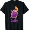 Peanut Butter & Jelly Matching Couple Halloween Best Friends T-Shirt
