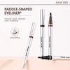 Liquid Silver Eyeliner Gel Pen Dries Quickly Waterproof Long-lasting Smudge-resistant Smooth Paddle Shaped Pen Tip