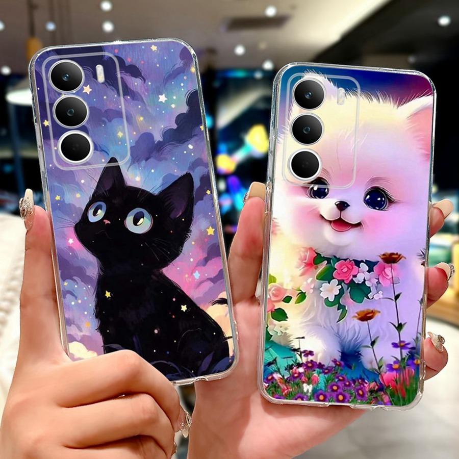 Handyhülle für Realmel C71 2025 Hülle TPU Weiche Silikonhülle Stoßfester Bumper Oppo realme C71 C 71 4G Cartoons Schmetterling