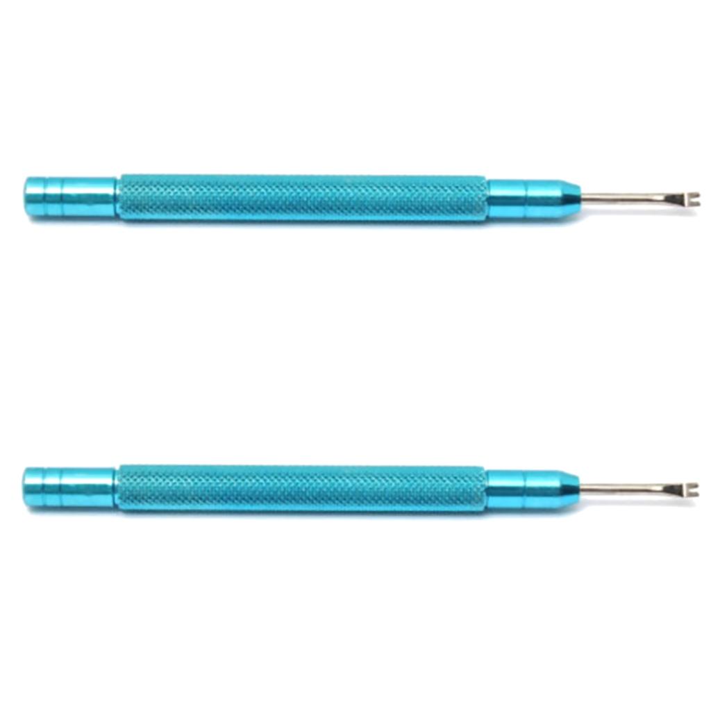2pcs/Set Solid Metal Watch Hand Remover Pins Tool Repair Plunger Watchmaker Tool Watch Accessroies