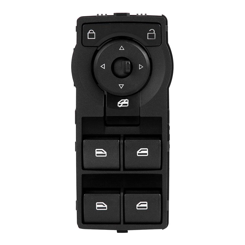 Black Master Power Window Control Switch with Red Illumination for Holden Commodore VE