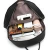 Letter embossed backpack large capacity student backpack