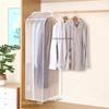 1 Pc PEVA Transparent Wardrobe Dust Cover Hanging Fully Enclosed Suit Dust-proof Cover Household Coat Down Jacket Hanging Bags