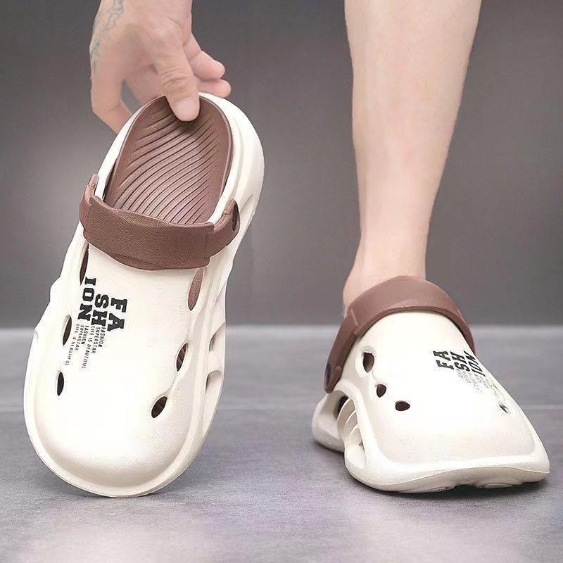 Bestellen Sie eine Nummer größer Herrenschuhe rutschfeste Hausschuhe atmungsaktive Freizeitschuhe für den Sommer