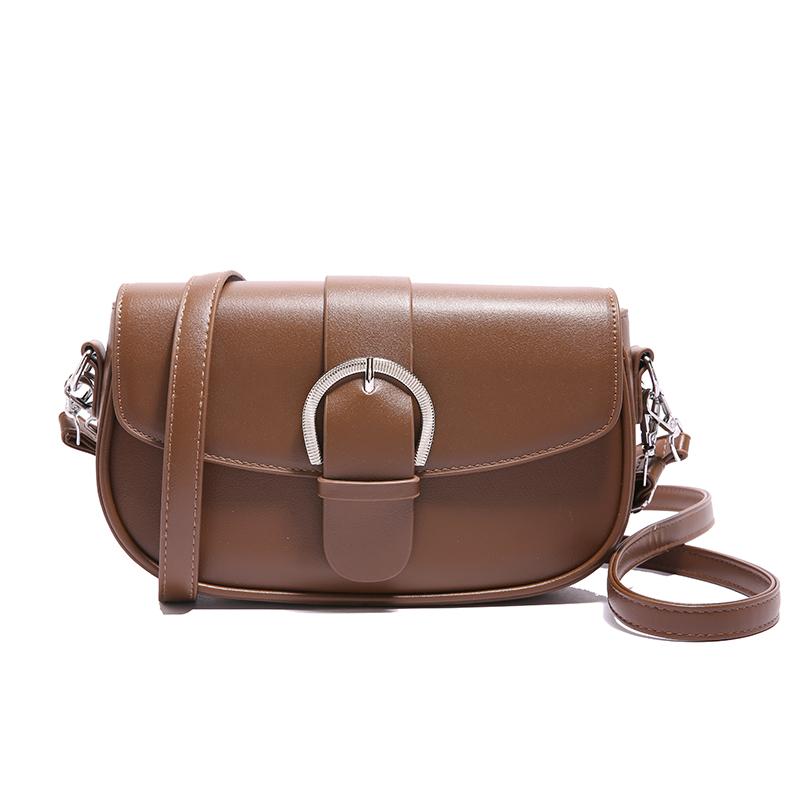 2025 New Design Fashion Retro Female Underarm Bag PU Leather Designer Flap Small Crossbody Messenger Bag Girls Cellphone Purse