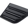 Rear Side Window Blinds Quarter Louver Cover Accessories for Dodge Charger 2015+