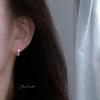Minimalist Horse Eye Cubic Zirconia Geometric Ear Cuff with Rhinestone Inlay