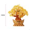 Crystal Feng Shui Bonsai Lucky Tree for Desk Store Prosperity Spiritual Fortune Good Luck Ornaments