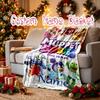 Custom Name Holiday Gift Blankets, Muppet Babies Time Play Blanket, Digital Printed Nap Blanket - Machine Washable
