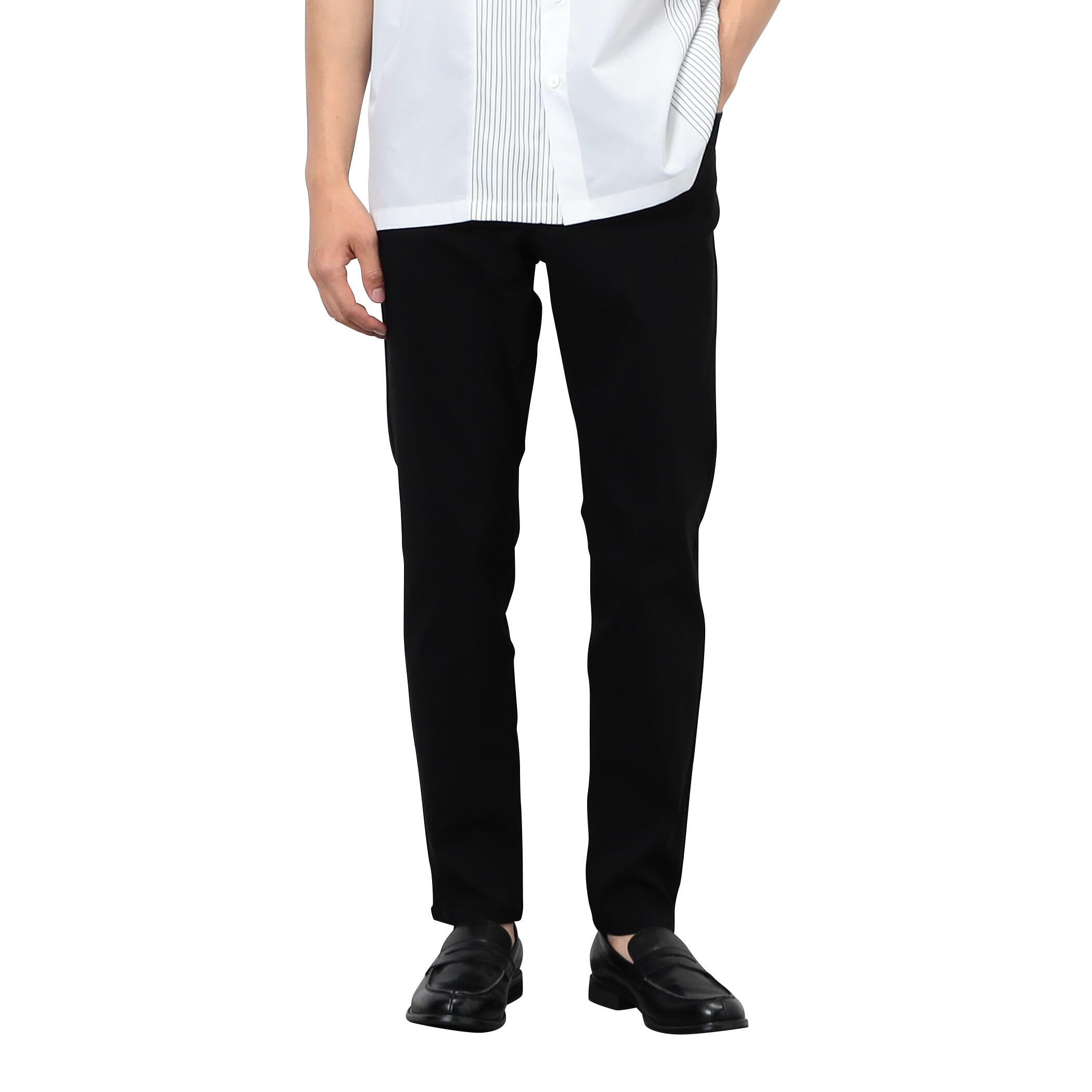 

[Comme Ca Ism] Smart Basic Pants Stretch Twill Skinny Pants 47-50PM03-205 Black S