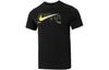 T Shirts Men's Black Crew Neck Moderate Straight Fit FV8391-010