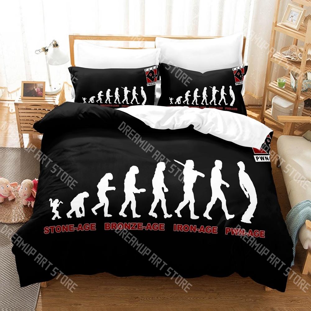 Fashion The Croods A New Age Bedding Set Single Twin Full Queen King Size Bed Set Kids Bedroom Duvetcover Sets Bed Sheet Set